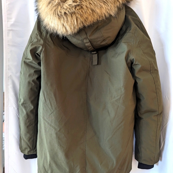 Superdry Rookie Down Parka Jacket Green Men's Small - Picture 5 of 10